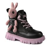 ND740-3 Pink Teddy Boot