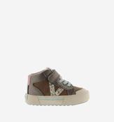 TRIBU STRAP ANKLE BOOT METAL &amp;amp; GLITTER &amp;amp; ELASTIC image