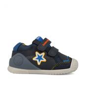 FIRST SHOES NAVY WHITE STAR 261121-A183 image