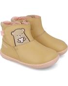 Barefoot boots in camel