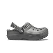 Gray fur best sale lined crocs