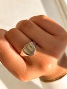 Vintage 9ct Yellow Gold Shield Signet Ring