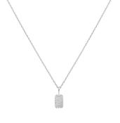 Ania Haie Silver Pavé Pendant Necklace image