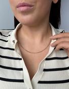 Vintage 9ct Yellow Gold Petite Round Belcher Necklace image