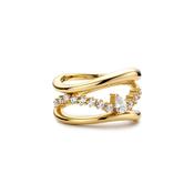 Ania Haie Gold Sparkle Ring image