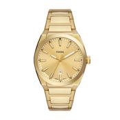 Fossil Everett Three-Hand Date Gold-Tone Stainless Steel Watch