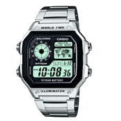 Casio Gents Classic Digital Silver Collection Watch