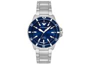 Emporio Armani Men's World Explorer Solar-Powered 3-Hand Stainless Steel Watch, Ar11697