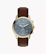 Fossil Neutra Chronograph Brown Leather Watch image