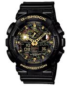 Casio G-Shock Analogue Digital Silicone Black Watch image