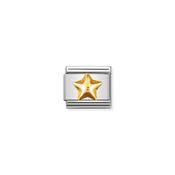 COMPOSABLE Classic FUN in stainless steel with 18k gold Raised star