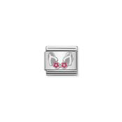 Composable Classic SYMBOLS in stainless steel , enamel and 925 sterling silver Flip-Flops