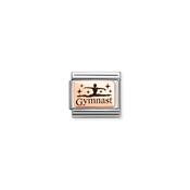 Composable Classic PLATES (IC) steel and 9k rose gold Gymnast