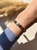 Vintage 9ct Yellow Gold Engravable ID Bracelet image