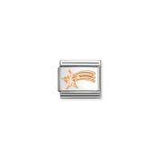 Composable Classic SYMBOLS steel and 9k rose gold Comet Star