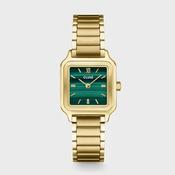 Gracieuse Petite Watch Steel, Green, Gold Colour