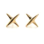 9ct Yellow Gold Kiss Earrings image
