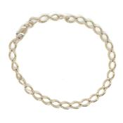 Vintage 9ct Yellow Gold Oval Link 9” Bracelet