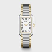 Cluse Belisenna Watch Steel, White, Two-tone