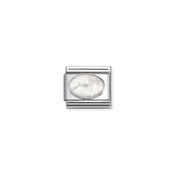 Composable Classic HARD STONES steel and 925 sterling silver Howlite Mat