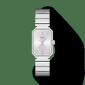TISSOT SRV Silver Three Hand Square Watch image