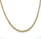 Gents CRIÚ Golden Spiga Necklace &amp; Bracelet Bundle image