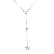 9ct White Gold Wish Upon a Star Pendant