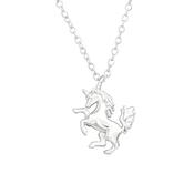 Children’s Sterling Silver Unicorn Necklace image