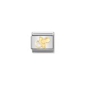 Composable Classic SYMBOLS and Steel and 18ct Gold Pacifier