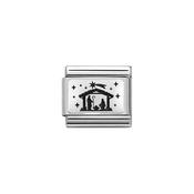 Composable Classic PLATES (IC) steel and 925 sterling silver Nativity
