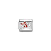 COMPOSABLE Classic SYMBOLS stainless steel, enamel and 925 sterling silver Candy Cane