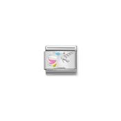 COMPOSABLE Classic SYMBOLS stainless steel, enamel and 925 sterling silver Unicorn