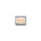 COMPOSABLE CLASSIC PINK PEACH FLOWER LINK