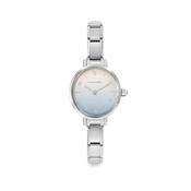 TIME OVAL WATCH, SUNRAY FADE PASTEL BLUE image
