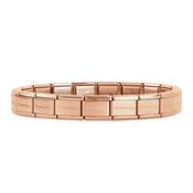 Nomination Base Rose Gold Starter Bracelet - Charm must be added to Order Bracelet cannot be purchased individually