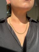 Vintage 14ct Belcher Link Necklace image