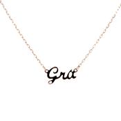 9ct Rose Gold Grá Necklace