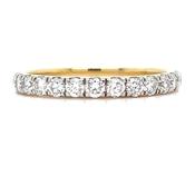 14ct Yellow Gold 0.59ct Laboatory Grown Diamond Band image