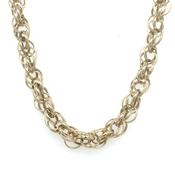 Vintage 9ct Yellow Gold Birdcage Weave 22” Chain image