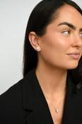 14ct Yellow Gold Laboratory Grown Diamond Halo Pendant &amp; Earring Bundle