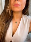 9ct Yellow Gold Disc Pendant With Star Setting image