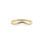 9ct Yellow Gold Wish Bone Ring image