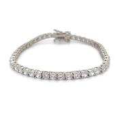 Sterling Silver Cz Tennis Bracelet