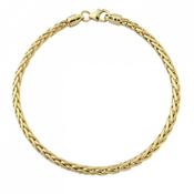 9ct Yellow Gold Palmier 7” Bracelet