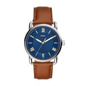 Fossil Copeland Brown Leather Strap Gents Watch