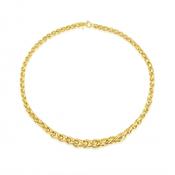 9ct Yellow Gold Graduated Palmier Necklace image