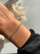 Sterling Silver CZ Tennis Bracelet image