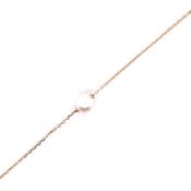9ct Yellow Gold Floating Fresh Water Pearl Bracelet image