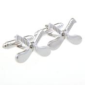Silver Plated Hurley Cufflinks image