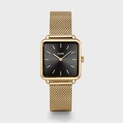 Cluse La Tétragone Mesh Black, Gold Colour